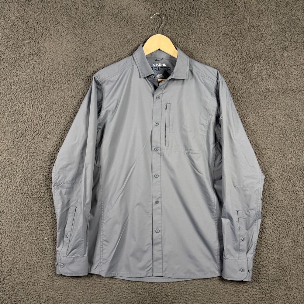 Kuhl Gray Casual Button Down Shirt